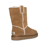 UGG Classic Short Spill Seam Chestnut Boots - Women's