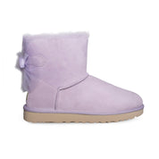 UGG Mini Bailey Tuffle Bow Lavender Fog Boots - Women's