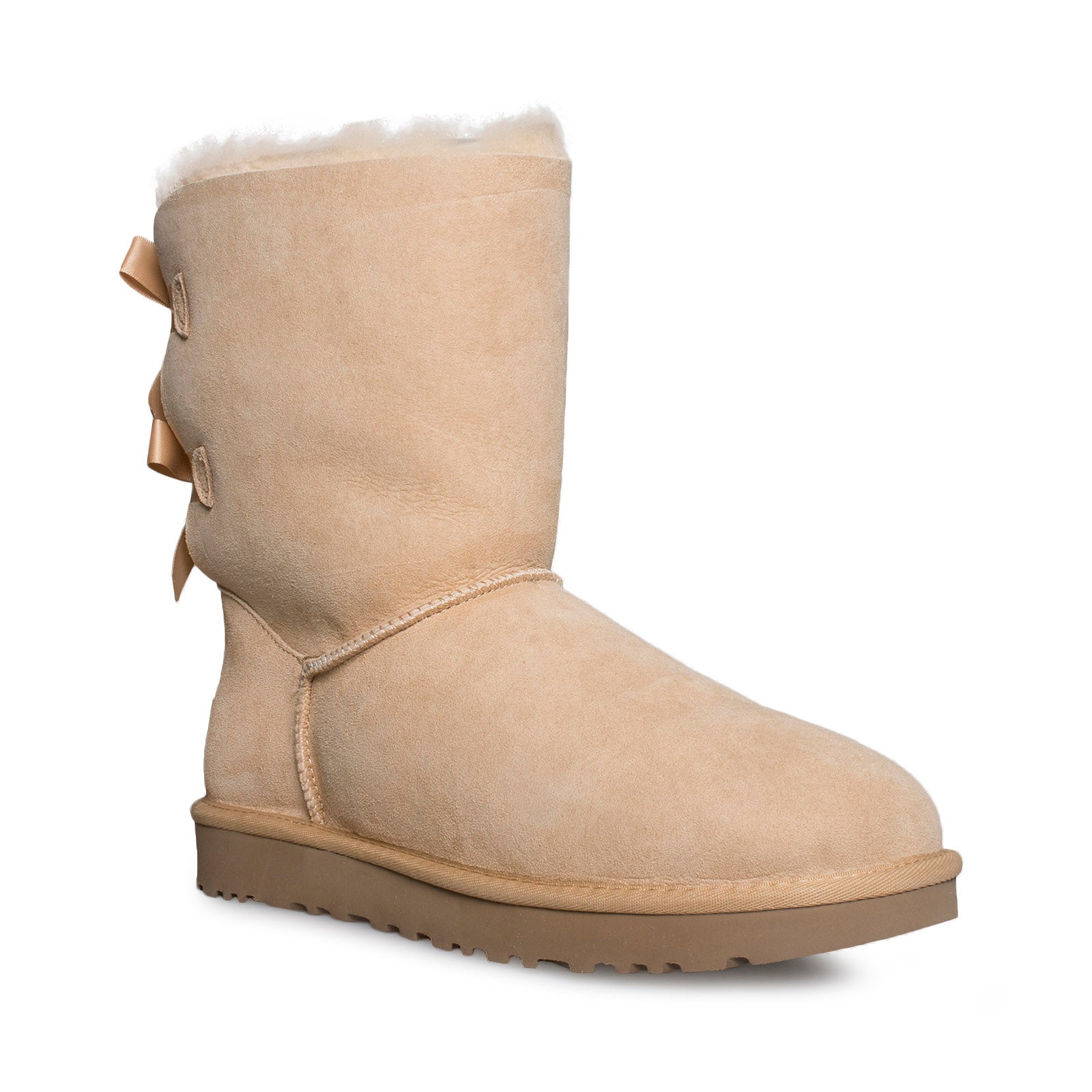 UGG Bailey Bow II Soft Ochre Boots - Women's