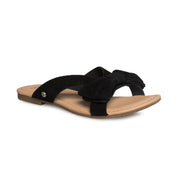 UGG Fonda Black Flip Flops - Women's