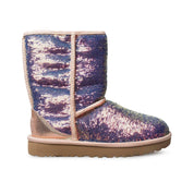 UGG Classic Short Cosmos Sequin Quartz Boots - Women's