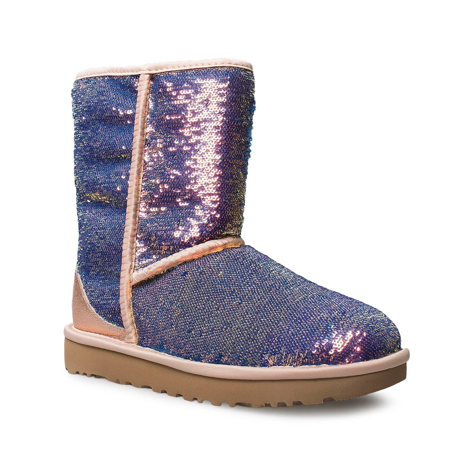 UGG Classic Short Cosmos Sequin Quartz Boots - Women's