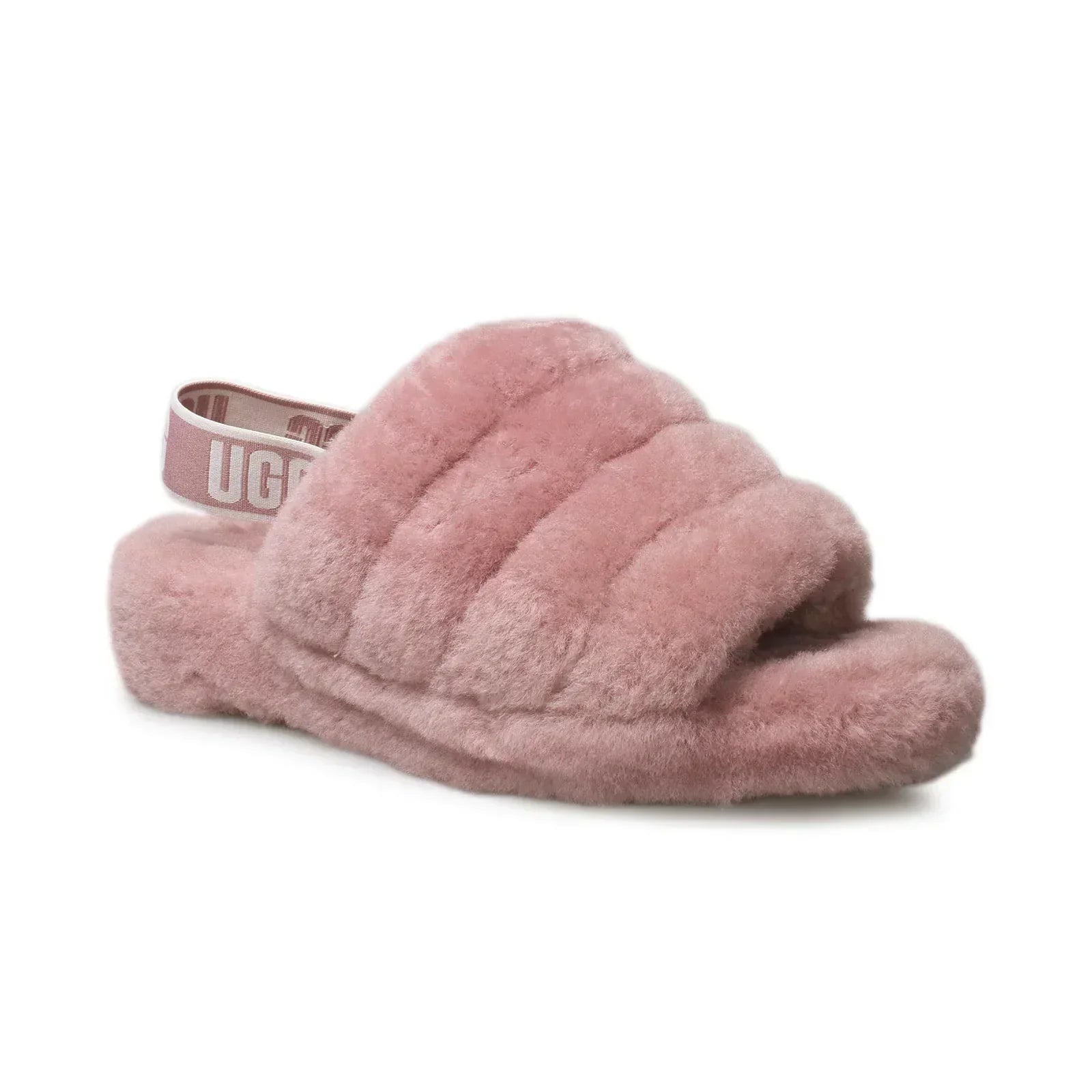 UGG Fluff Yeah Slide Pink Dawn Sandals - Women's