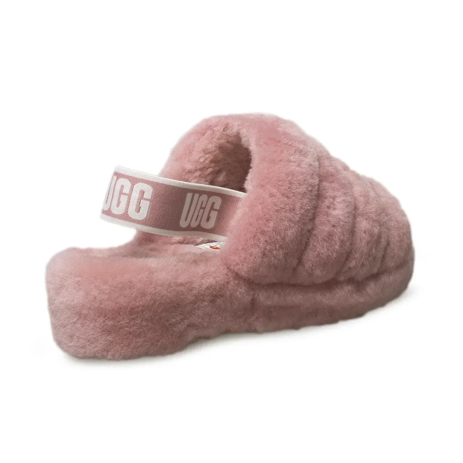 UGG Fluff Yeah Slide Pink Dawn Sandals - Women's