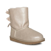 UGG Bailey Bow II Shimmer Gold Boots - Youth