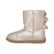 UGG Bailey Bow II Shimmer Gold Boots - Youth