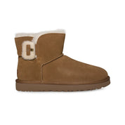 UGG Mini Fluff Buckle Chestnut Boots - Women's