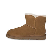 UGG Mini Fluff Buckle Chestnut Boots - Women's