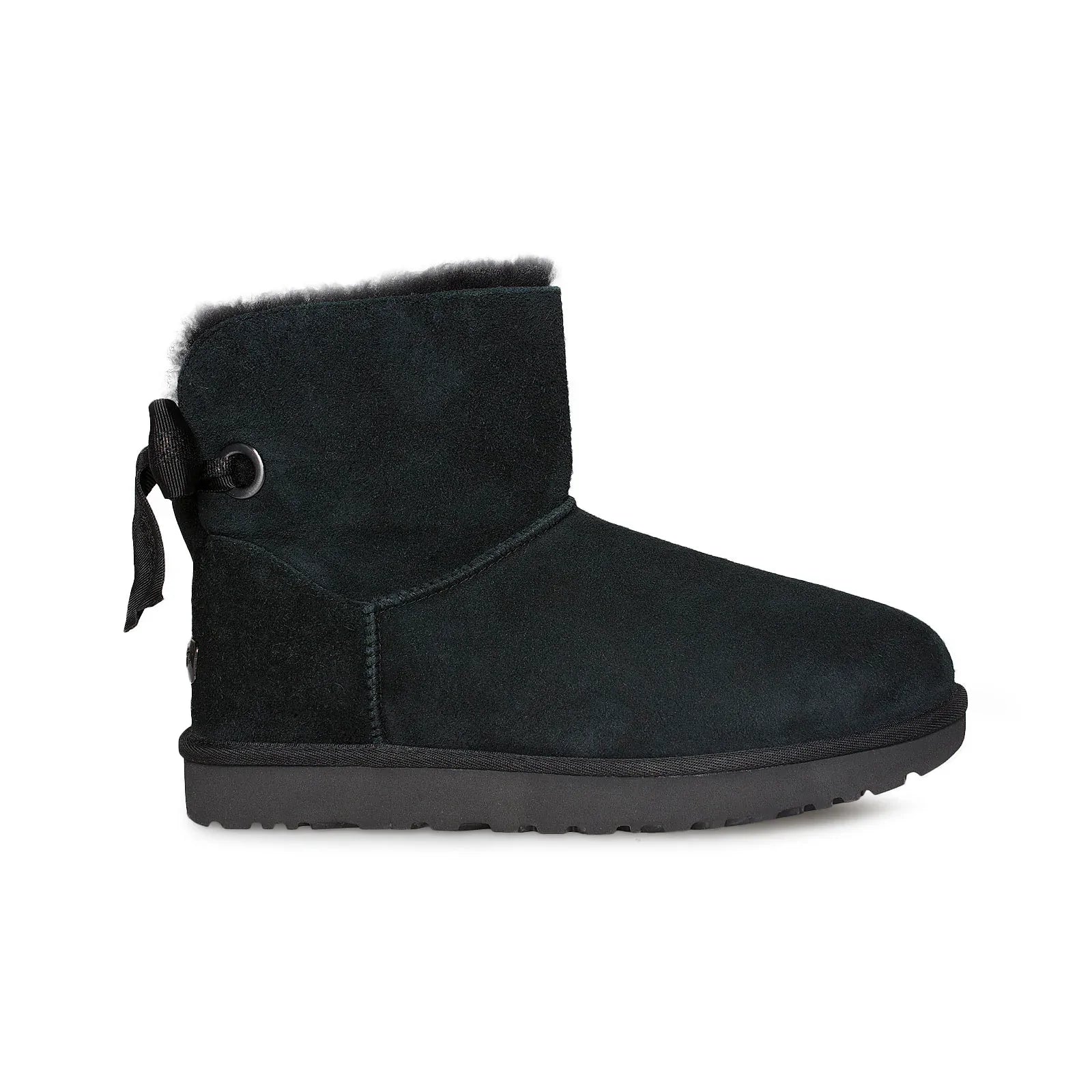 UGG Customizable Bailey Bow Mini Black Boots - Women's