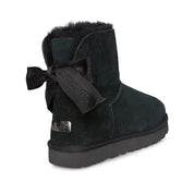 UGG Customizable Bailey Bow Mini Black Boots - Women's