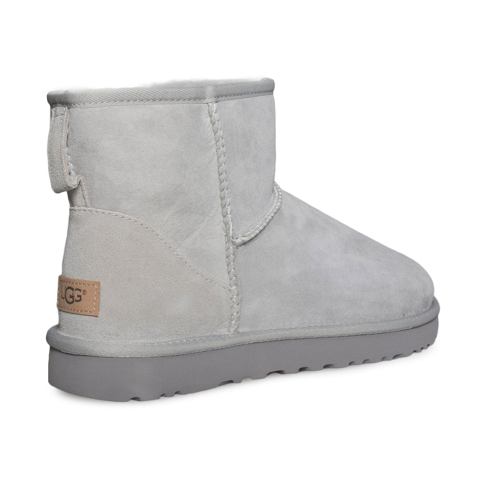 UGG Classic Mini II Grey Velvet Boots - Women's