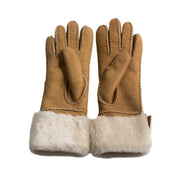 UGG Sheepsken Long PCD Slim Chestnut Gloves - Women's