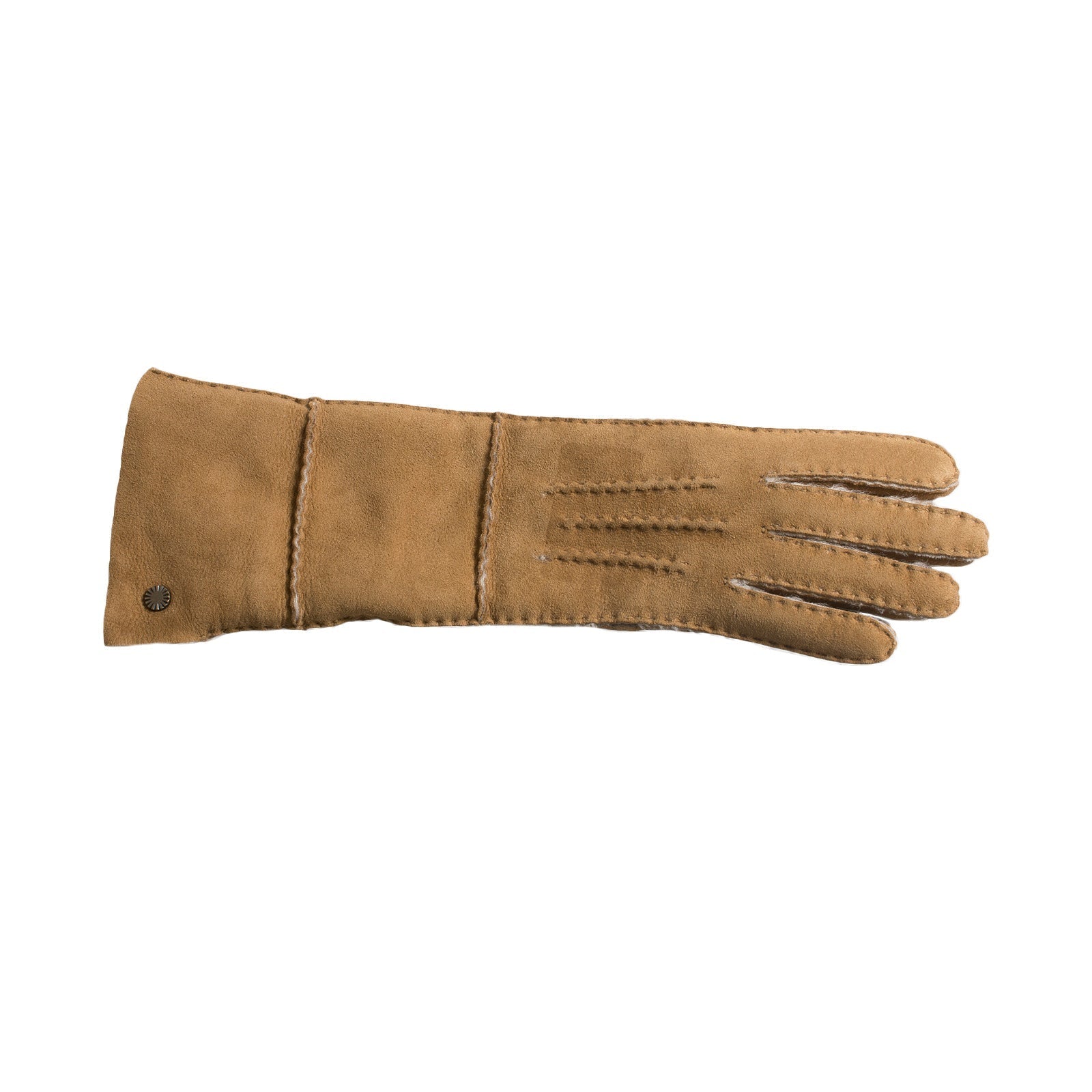 UGG Sheepsken Long PCD Slim Chestnut Gloves - Women's