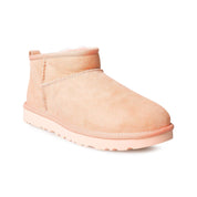 UGG Classic Ultra Mini Baby Pink Boots - Women's