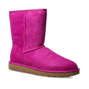 UGG Classic Short II Fuchsia Boots - Women's