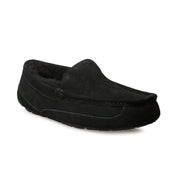 UGG Ascot Black Black Slippers - Men's