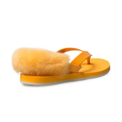 UGG LaaLaa Orange Zinnia Flip Flops - Women's