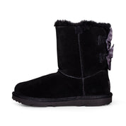 UGG Bailey Bow II UGG Graphic Black Boots - Youth