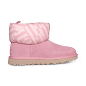 UGG Classic Mini Jersey Stripe Blush Boots - Women's