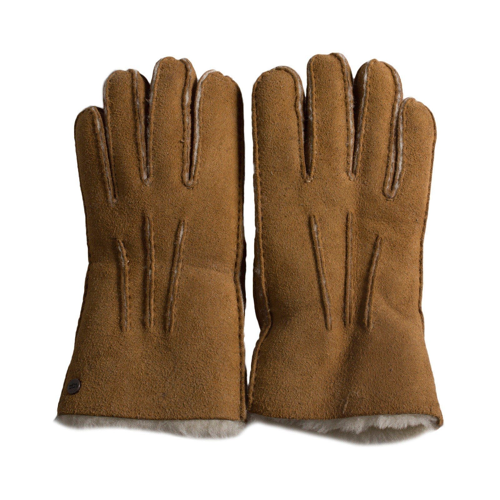 UGG Sheepskin Smart Chestnut Gloves - Women's