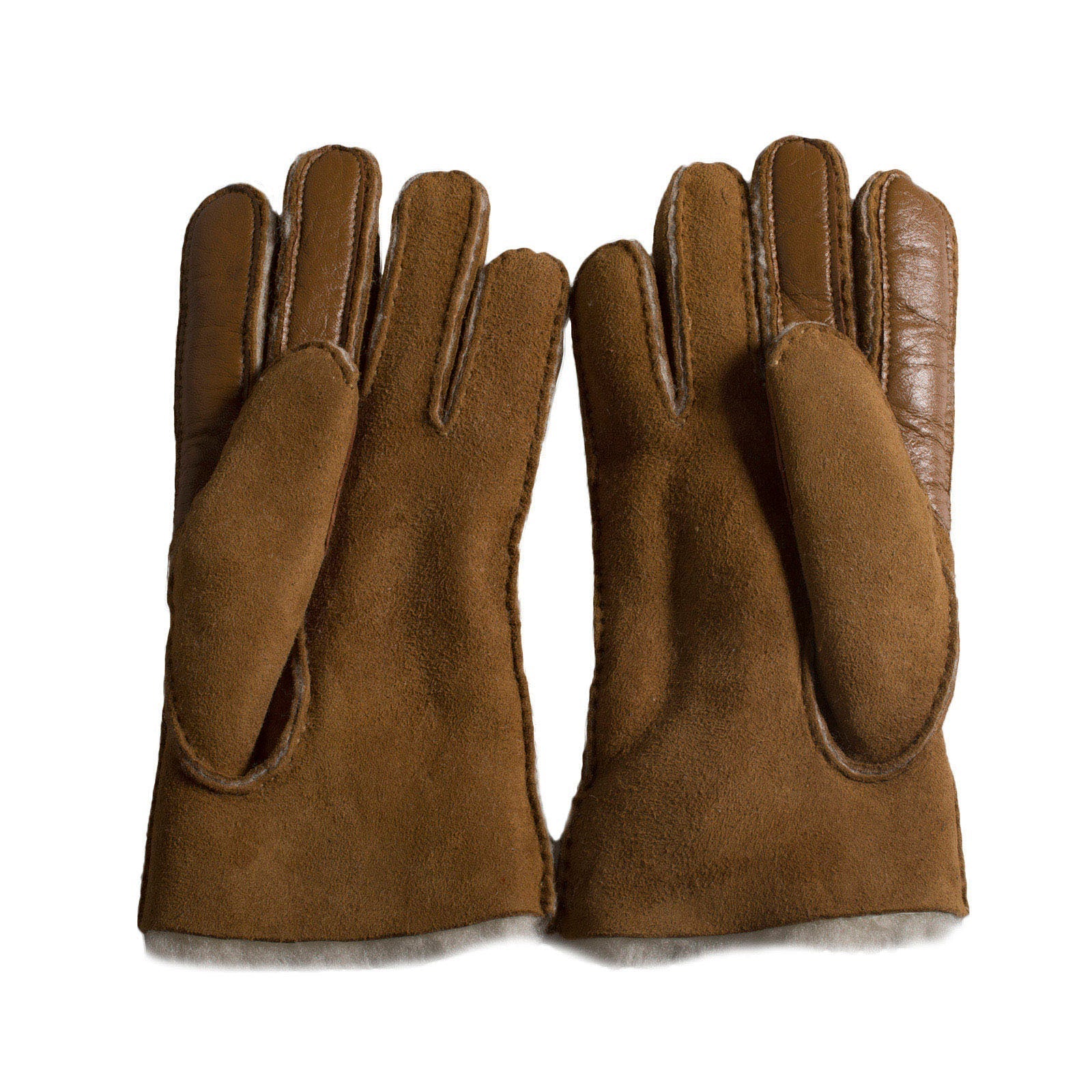 UGG Sheepskin Smart Chestnut Gloves - Women's