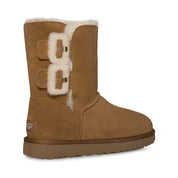 UGG Bailey Fluff Buckle Chestnut Boots - Women's