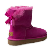 UGG Mini Bailey Bow II Fuchsia Boots - Women's