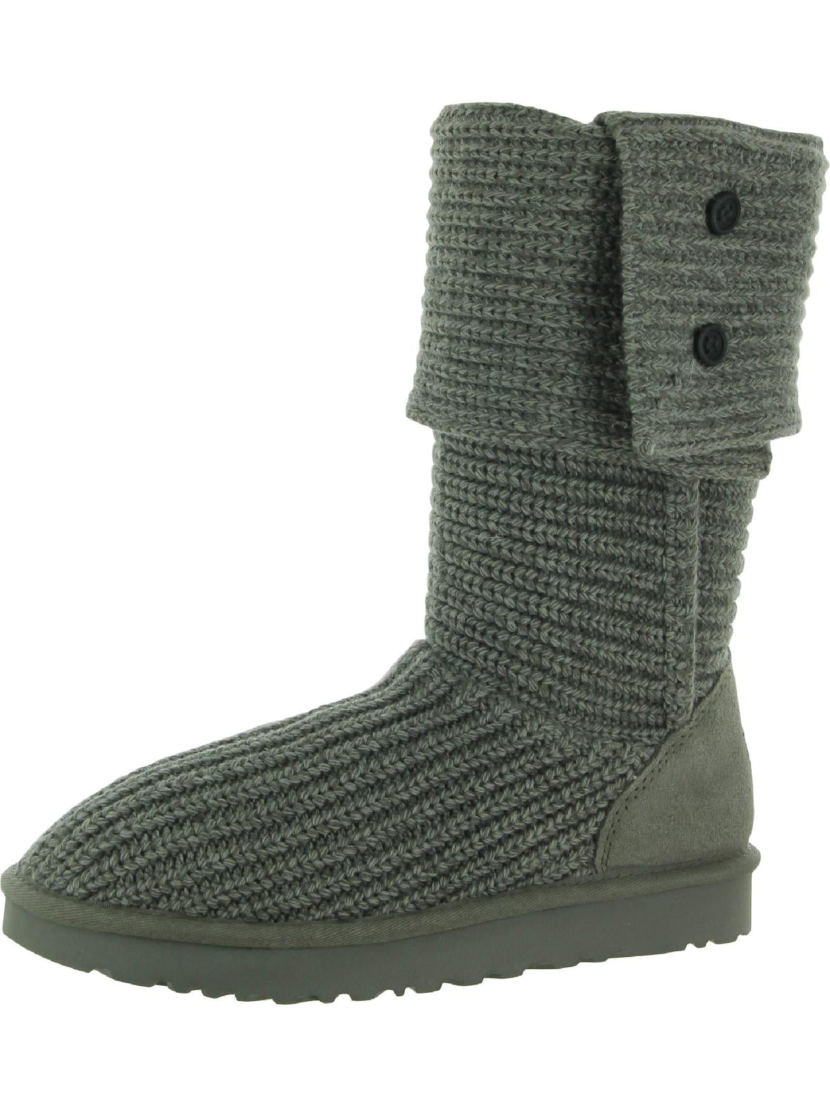 Classic Cardy Womens Knit 2-In-1 Casual Boots