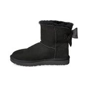 UGG Mini Bailey Bow II Glam Black Boots - Women's