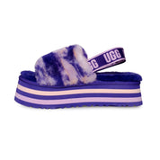 UGG Disco Marble Slide Violet Night Slippers - Women's