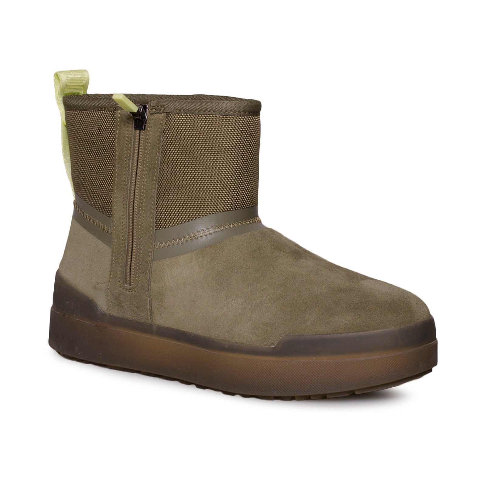 UGG Classic Tech Mini Burnt Olive Boots - Women's