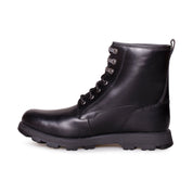 UGG Krikson Black Leather Boots - Men's