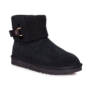 UGG Classic Solene Mini Black Boots - Women's