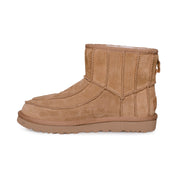 UGG X Tschabalala Self Classic Repeated Mini Chestnut Boots - Women's