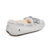 UGG Dakota Tulle Bow Grey Violet Slippers - Women's