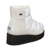 UGG Ridge Mini White Boots - Women's