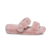 UGG Fuzz Yeah Pink Crystal Sandals - Women's