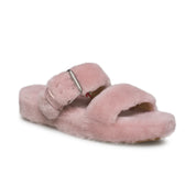 UGG Fuzz Yeah Pink Crystal Sandals - Women's