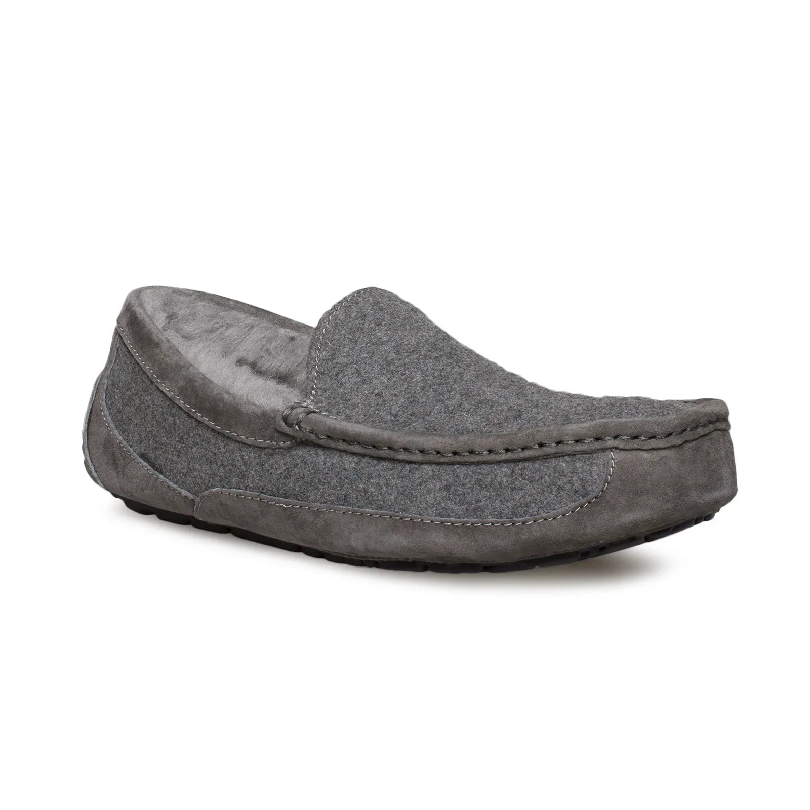 UGG Ascot Wool Metal Slippers - Men's