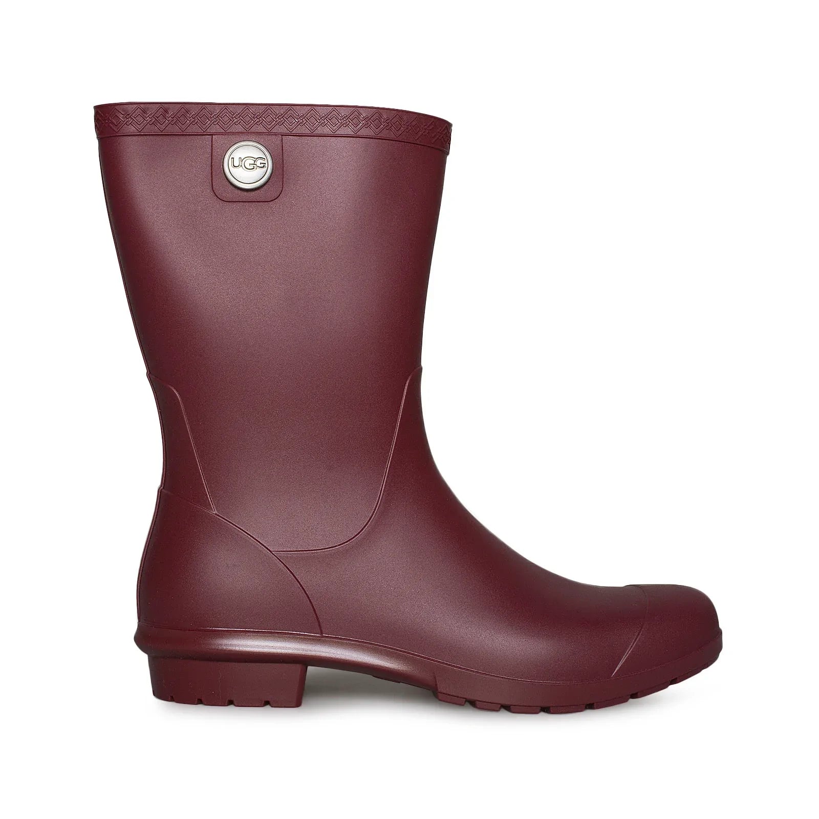 UGG Sienna Matte Garnet Rain Boots - Women's