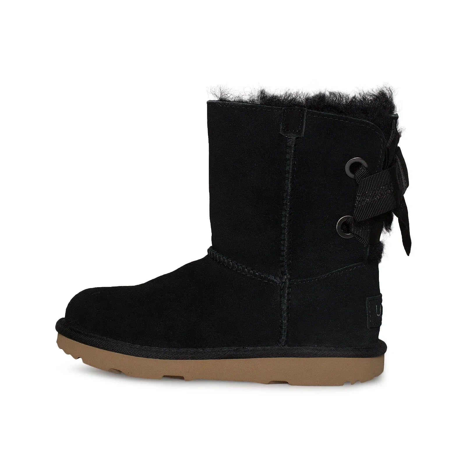 UGG Customizable Bailey Bow ii Black Boots - Toddler / Youth