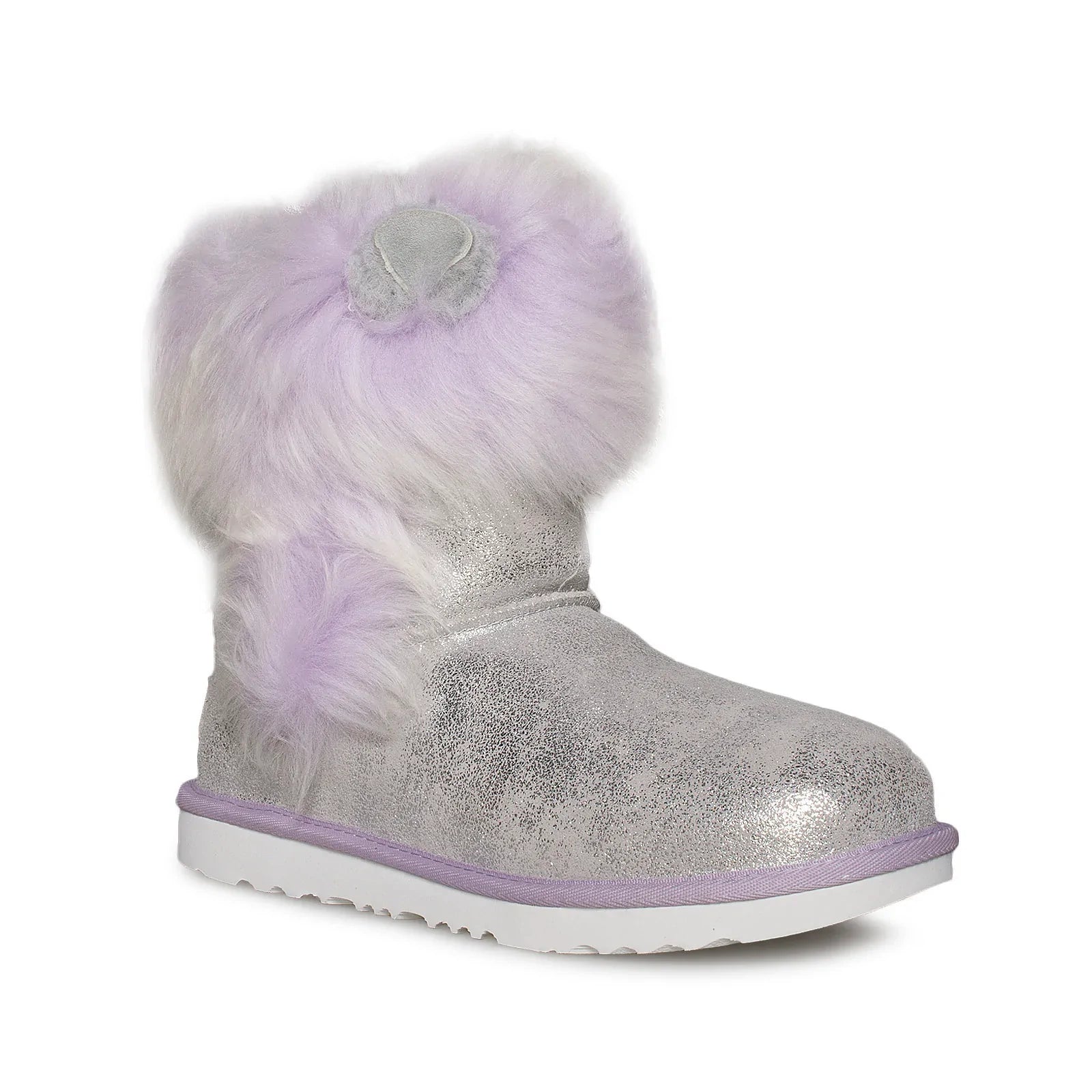 UGG Maizey Classic II Silver / Lavender Boots - Youth