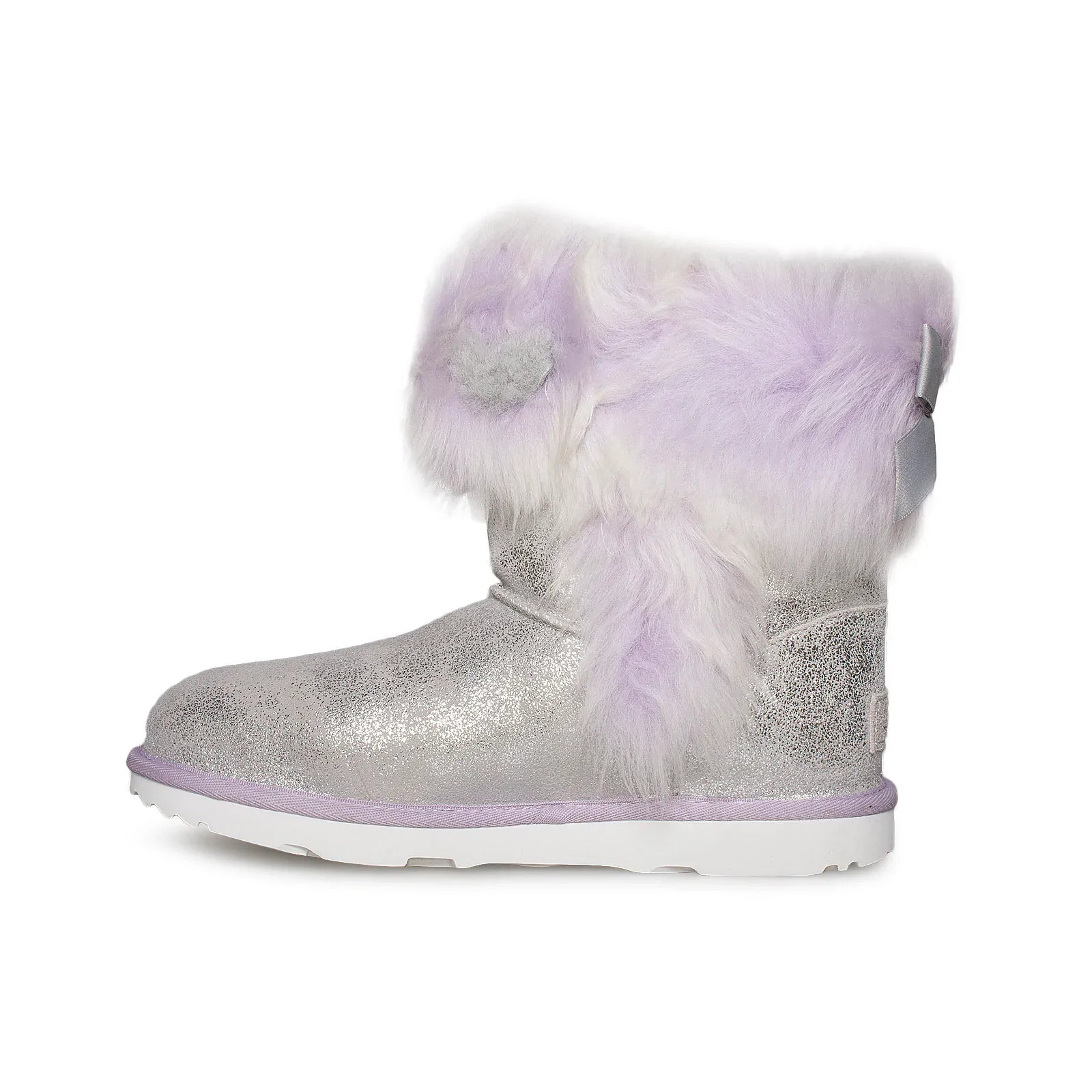 UGG Maizey Classic II Silver / Lavender Boots - Youth