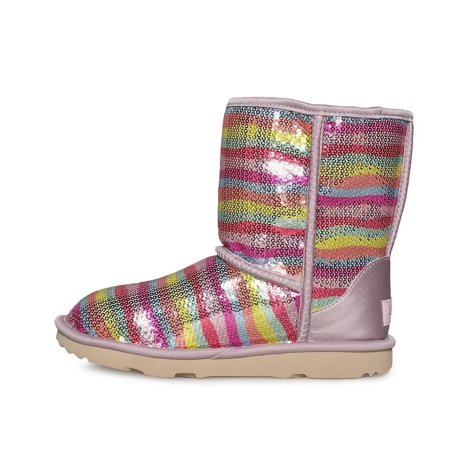 UGG Classic Short II Mural Rainbow Multi Boots - Youth