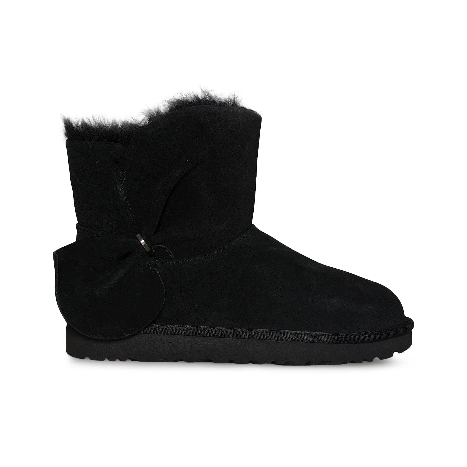 UGG Classic Mini Twist Black Boots - Women's