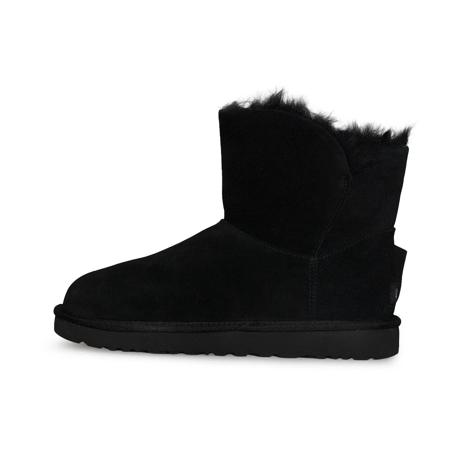 UGG Classic Mini Twist Black Boots - Women's