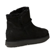 UGG Classic Mini Spill Seam BLVD Black Boots - Women's