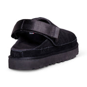 UGG Goldenstar Clog Black Sandals - Women's