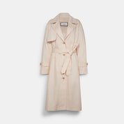 Coach Outlet Light Trench With Side Slit