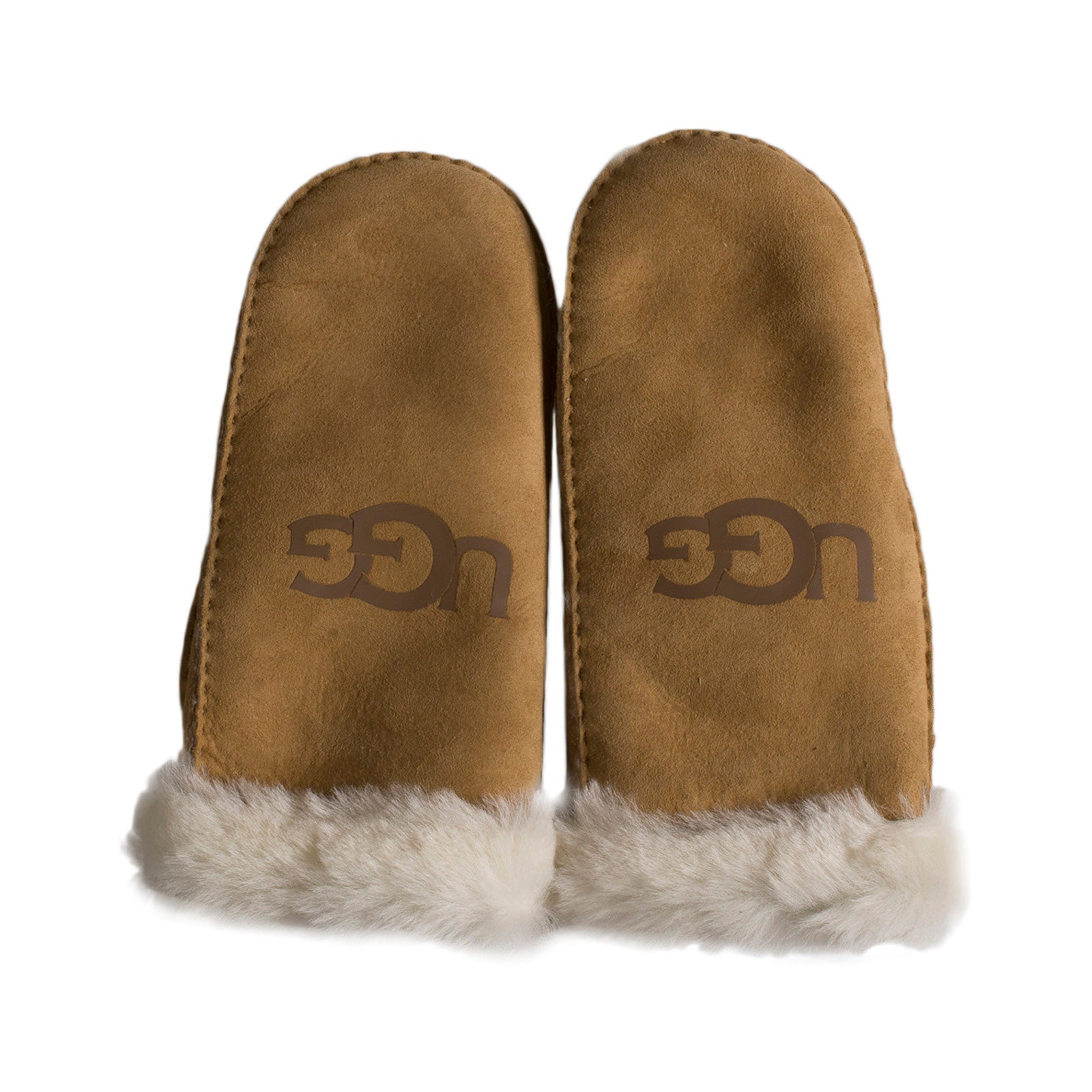 UGG Chestnut Logo Mittens - Women's